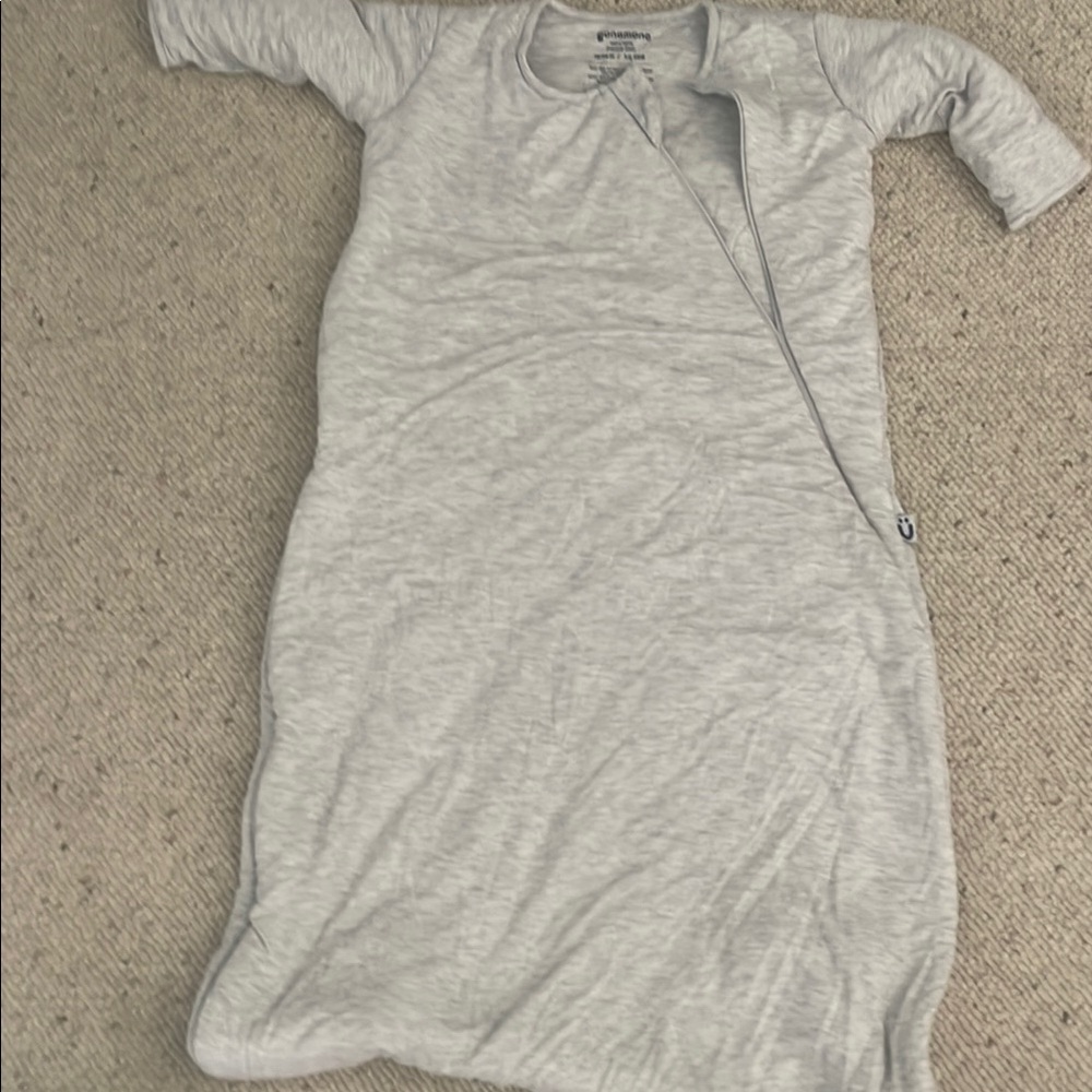 Cozy Gray Kids Pajamas Sleep Sack guanamuna
